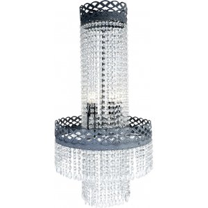 Kristallkrona �40 cm h�jd 78 cm