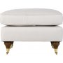 Fotpall Howard i beige tyg - Watford Deluxe
