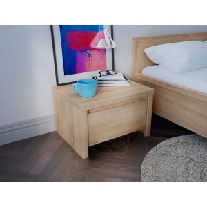Filippa s�ngbord - Ljus ek