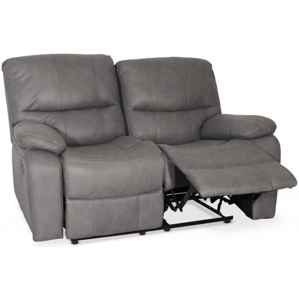 Relaxsofa 2-Sitzer grau Kinosofa