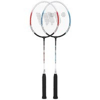 Badmintonsæt (rød, lime & sølv) ALUMTEC 308