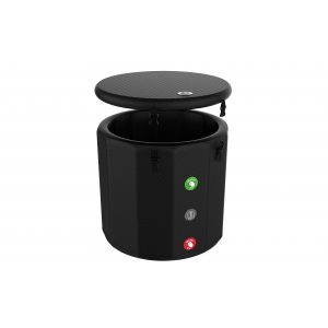 Oppusteligt isbad | 410L vandvolumen | Sort Oppusteligt isbad | 410L vandvolumen | Sort
