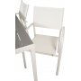 Ervalla Matgrupp (150x90) - Vit/Gr - 4 Stolar