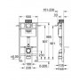 Grohe Rapid SL fr vggmonterad WC - stol Rapid SL 38622
