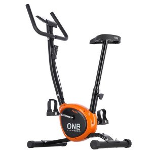 Träningscykel - Svart/orange