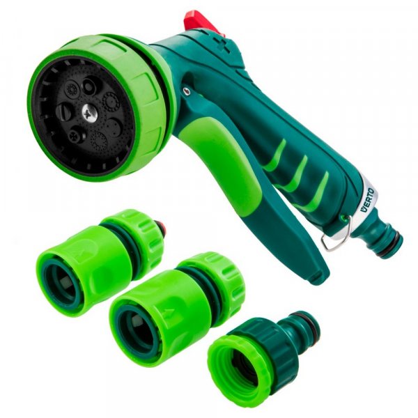 Kopplingssats 1/2\\\" & sprutpistol med 7 funktioner