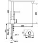 FM Mattsson Kksblandare Garda III Krom - 9621-0000