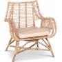 Tibble lnestol i rattan - Nature