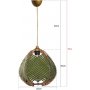 Folio taklampa - Gr�n