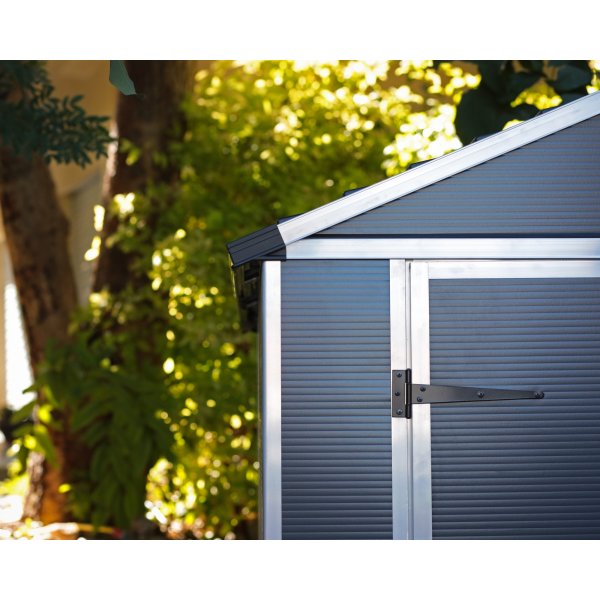Canopia Rubicon Ultra Durable Værktøjsskur 7 m² - Mørkegrå Canopia Rubicon Ultra Durable Værktøjsskur 7 m² - Mørkegrå