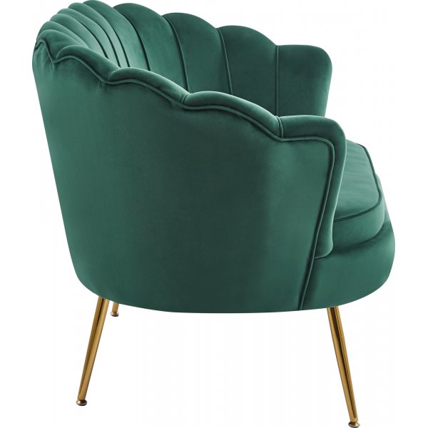 2-sits soffa gr�n/m�ssing - Kingsley