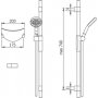 Oras Duschset Hydra 390