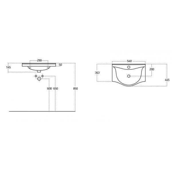 Badrumsmöbler - Beige med spegelskåp Badrumsmöbler - Beige med spegelskåp